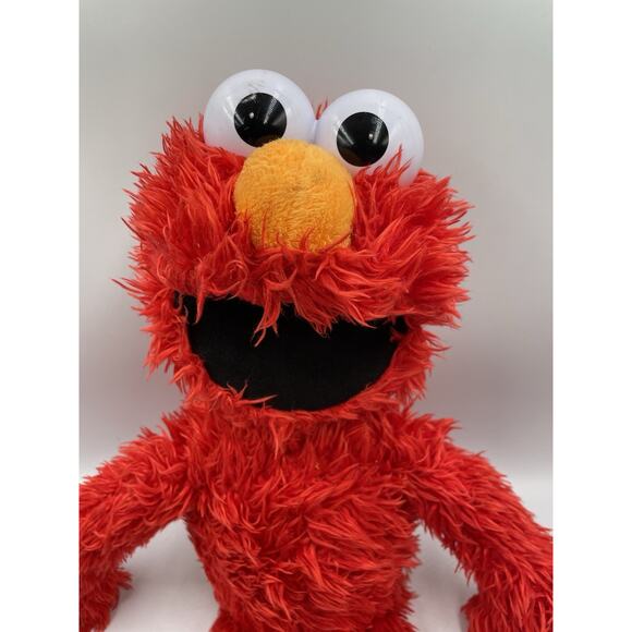 2014 Talk Sing Play All Day Elmo 22" Sesame Street Plush - Tested & Works! - Picture 2 of 8